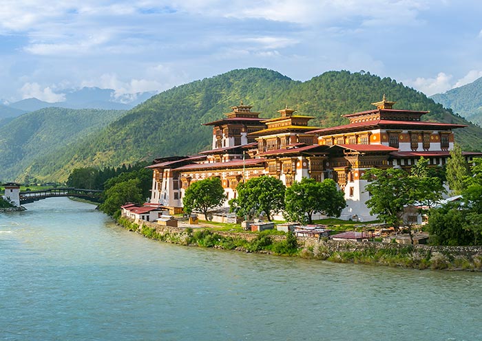 Der bezaubernde Punakha Dzong