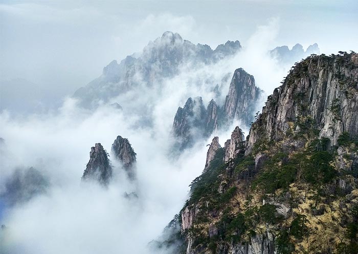 Wolkenmeer vom Huangshan