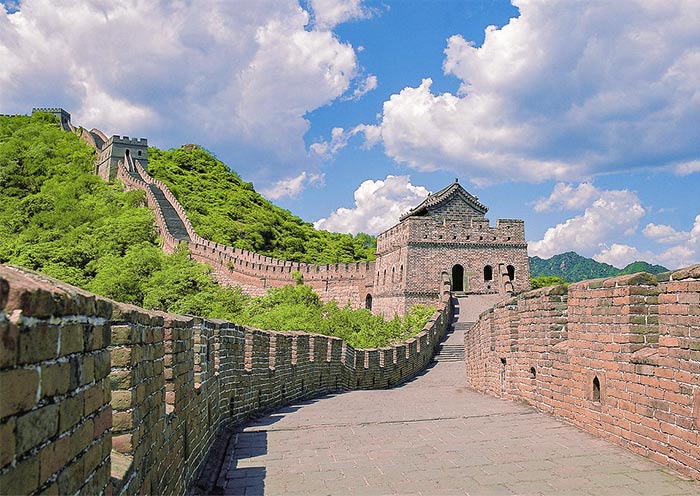 Die Großen Mauer: berühmtesten Bauwerk Chinas