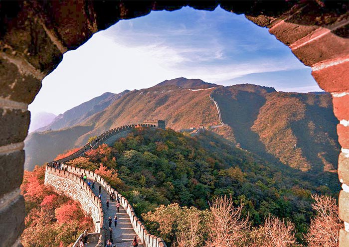 Die Großen Mauer: berühmtesten Bauwerk Chinas