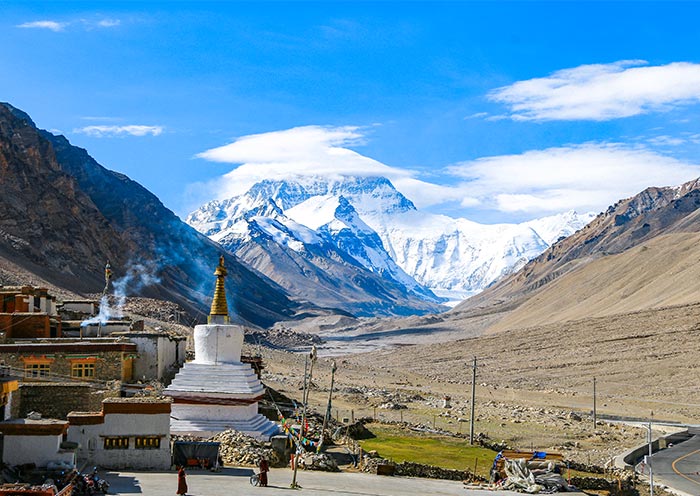 Das Rongbuk Kloster