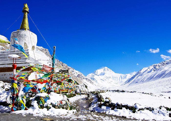 Das Rongbuk Kloster