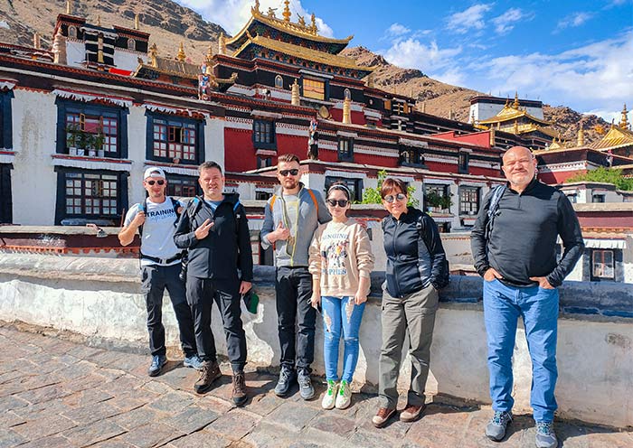 Ein Besuch des Taschilumpo Klosters