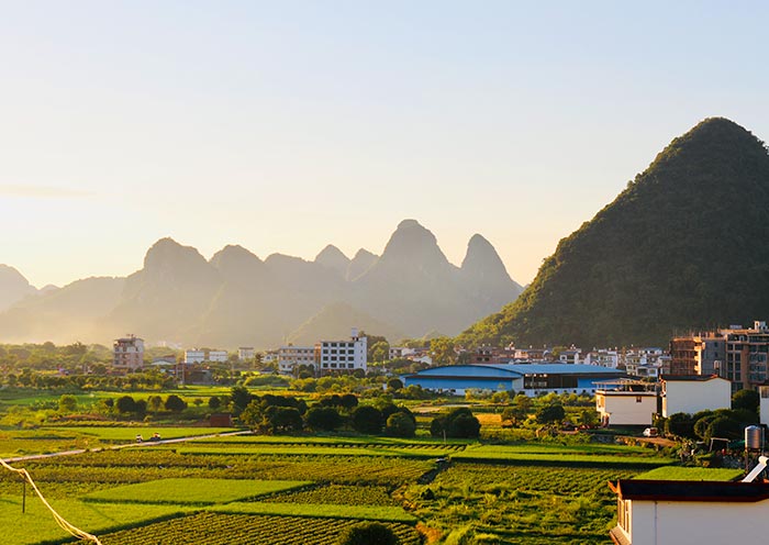 Yangshuo Landschaft