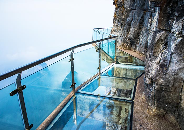 Zhangjiajie Himmelsweg aus Glas