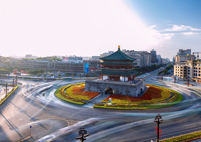 Glocken- und Trommelturmplatz, Xi'an