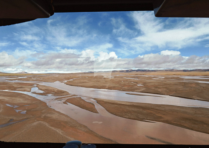 Die wunderschöne Landschaft der Tibet-Bahn