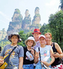 Besuch von Zhangjiajie, China Besuch von Zhangjiajie, China