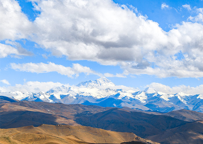 Der Gawula Pass ist die spektakulärste Aussichtsplattform des Himalaya