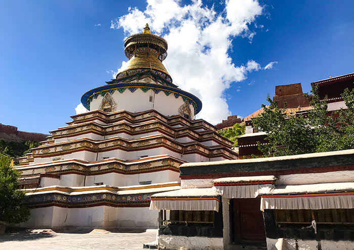 Kumbum Stupa in Gyantse