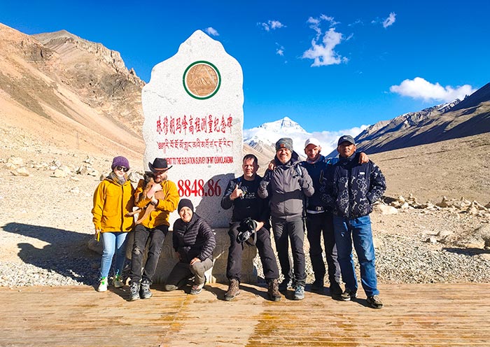 Ein Besuch des Everest Base Camps, Tibet