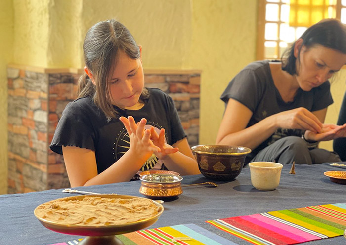 Authentisches Erlebnis während der Tibet Reise